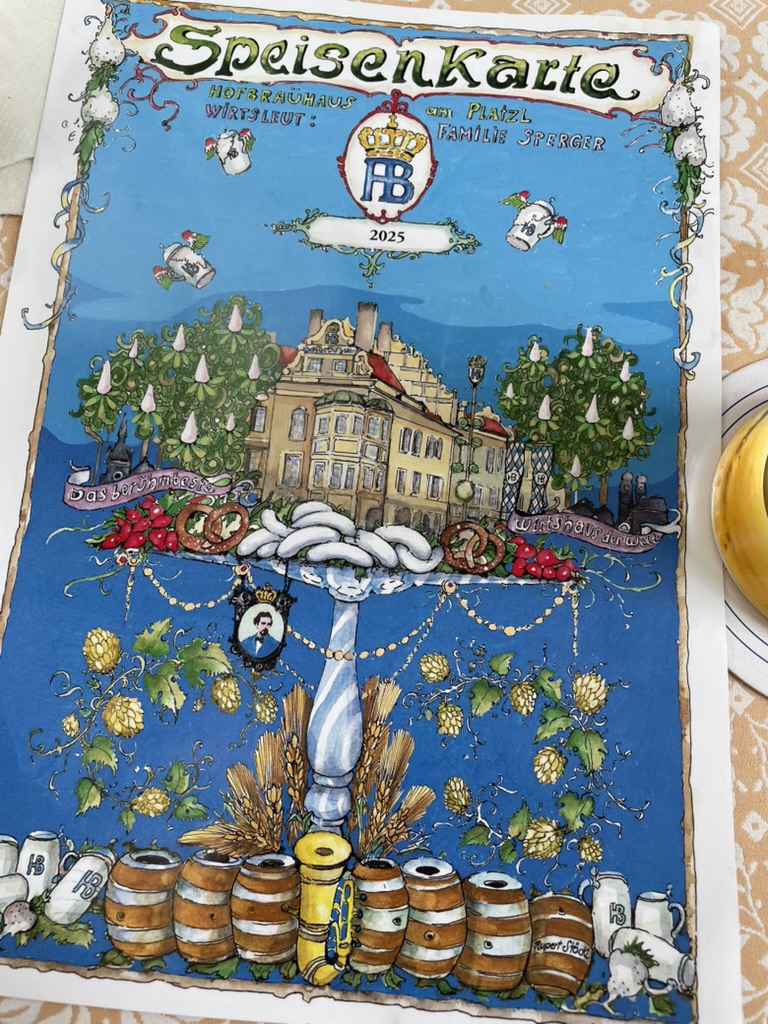 Photo of Hofbräuhaus menu